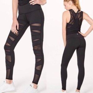 New Lululemon High times mesh leggings 6